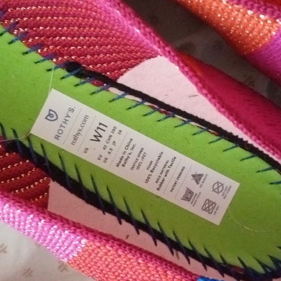 Rothys Point Flat NEVER WORN with STICKERS still on soles - Picture 6 of 8